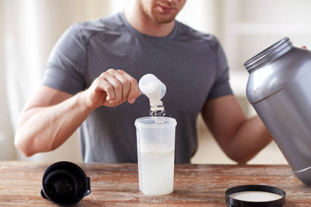 Creatine in glas